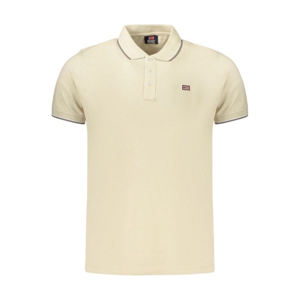 Norway 1963 Beige Cotton Men's Men's Polo